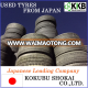 Japanese Reliable Major Brands used truck tires, used tires and casings for wholesale from Huge Inventory